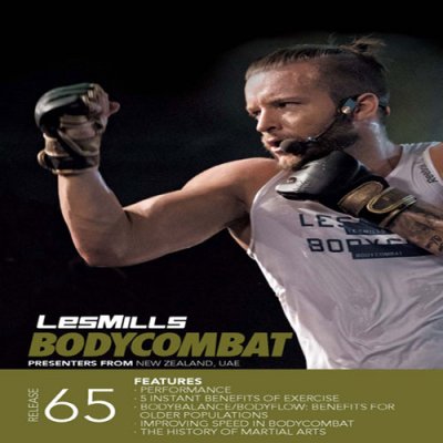 Les Mills BODYCOMBAT 65 DVD, CD, Notes BODYCOMBAT 65