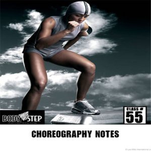 Les Mills BODY STEP 55 DVD, CD, Notes BODYSTEP