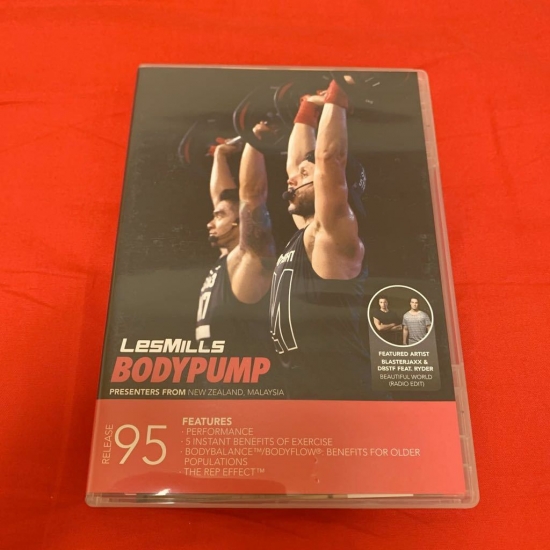 Les Mills BODY PUMP 95 DVD, CD, Notes BODYPUMP 95 - Click Image to Close