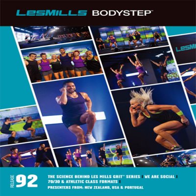 Les Mills BODY STEP 92 DVD, CD, Notes BODYSTEP