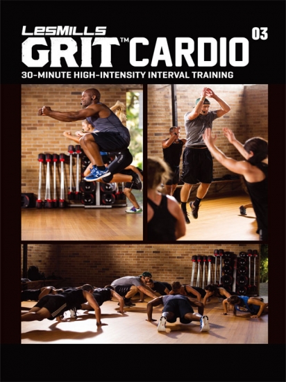 Les Mills GRIT CARDIO 03 Master Class+Music CD+Notes - Click Image to Close