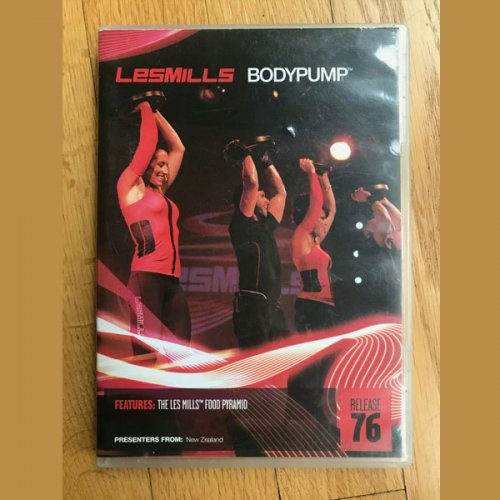 Les Mills BODY PUMP 76 DVD, CD, Notes BODYPUMP 76
