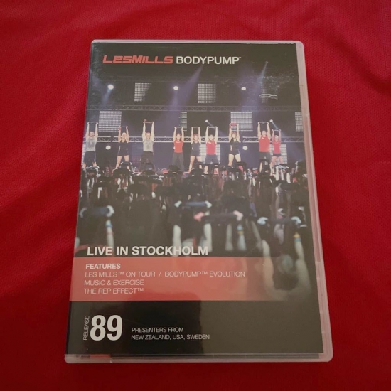 Les Mills BODY PUMP 89 DVD, CD, Notes BODYPUMP 89 - Click Image to Close