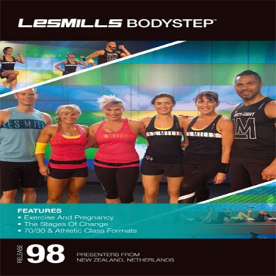 Les Mills BODY STEP 98 DVD, CD, Notes BODYSTEP