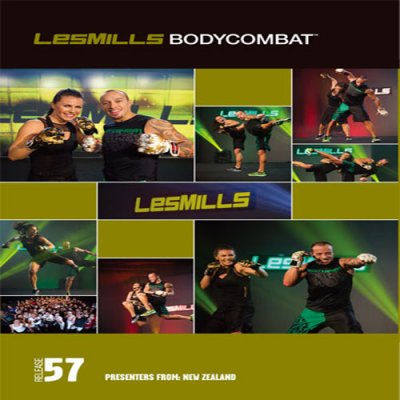 Les Mills BODYCOMBAT 57 DVD, CD, Notes BODYCOMBAT 57