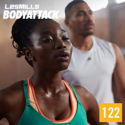 Hot Sale BODYATTACK 122 complete Video+Music+Notes