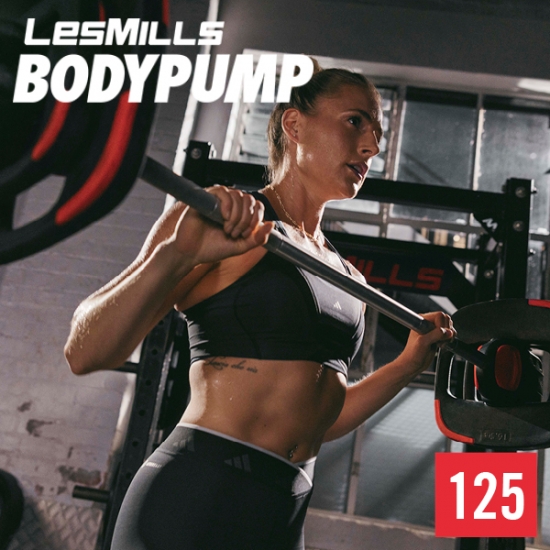 Hot Sale LesMills BODY PUMP 125 Complete Video Class+Music+Notes - Click Image to Close