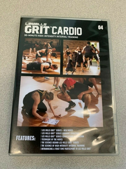 Les Mills GRIT CARDIO 04 Master Class+Music CD+Notes - Click Image to Close