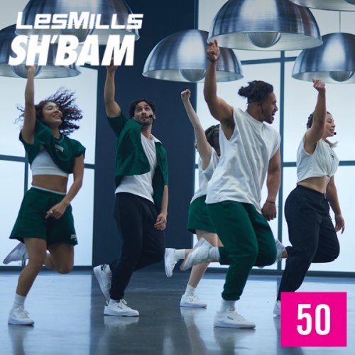 Hot Sale Lesmills SHBAM 50 complete set with notes,class+music