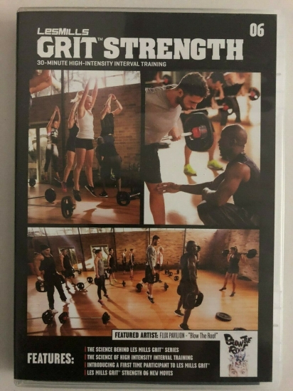 Les Mills GRIT STRENGTH 06 Master Class+Music CD+Notes - Click Image to Close