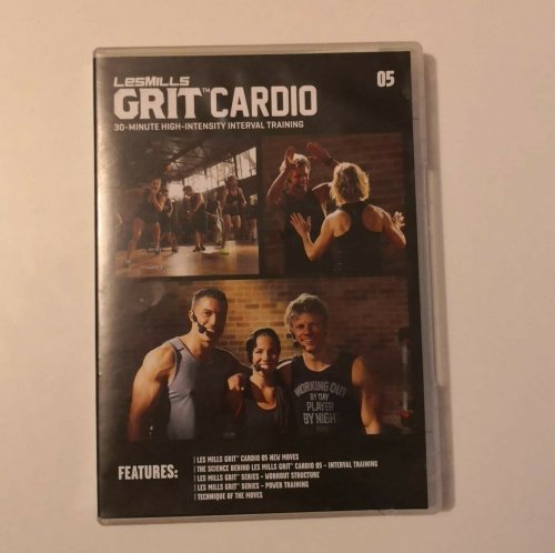 Les Mills GRIT CARDIO 05 Master Class+Music CD+Notes