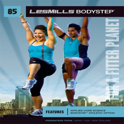 Les Mills BODY STEP 85 DVD, CD, Notes BODYSTEP