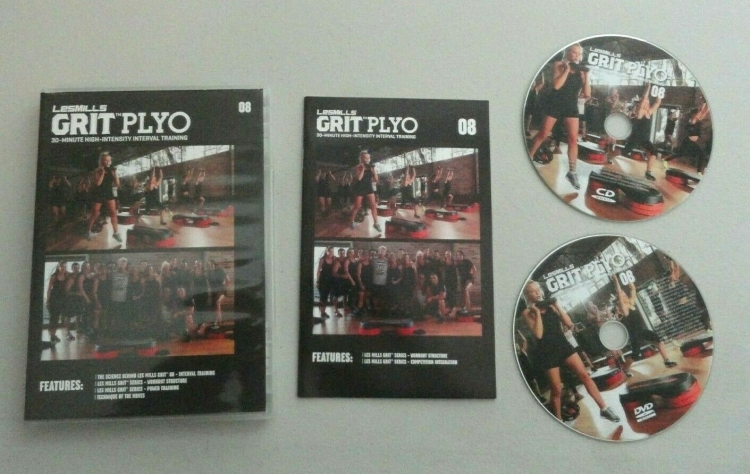 Les Mills GRIT PLYO 08 Master Class+Music CD+Notes - Click Image to Close
