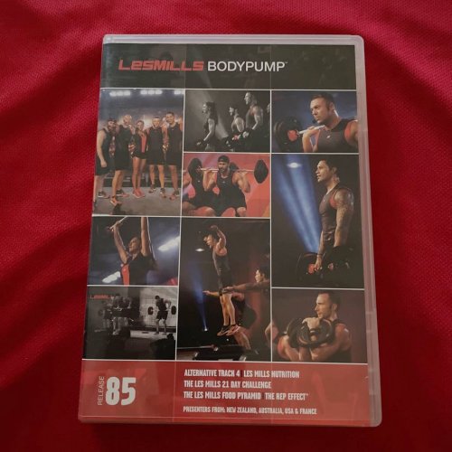 Les Mills BODY PUMP 85 DVD, CD, Notes BODYPUMP 85
