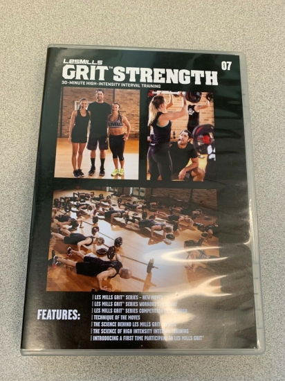 Les Mills GRIT STRENGTH 07 Master Class+Music CD+Notes - Click Image to Close