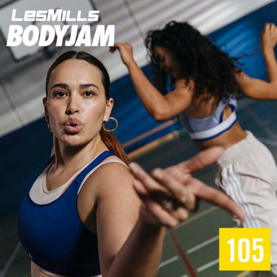Hot Sale LesMills BODY JAM 105 complete Video Class+Music+Notes - Click Image to Close