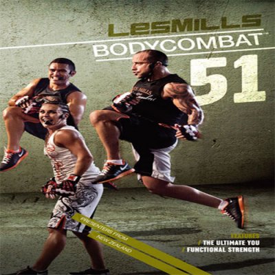 Les Mills BODYCOMBAT 51 DVD, CD, Notes BODYCOMBAT 51