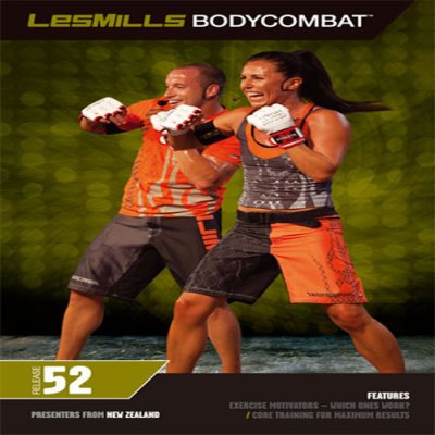 Les Mills BODYCOMBAT 52 DVD, CD, Notes BODYCOMBAT 52