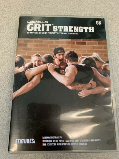 Les Mills GRIT STRENGTH 03 Master Class+Music CD+Notes - Click Image to Close