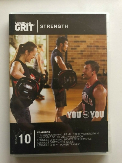 Les Mills GRIT STRENGTH 10 Master Class+Music CD+Notes - Click Image to Close