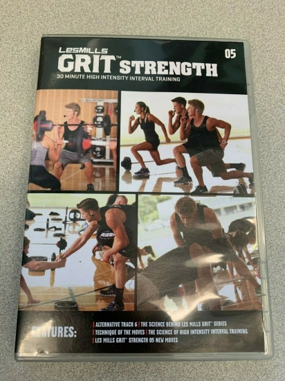 Les Mills GRIT STRENGTH 05 Master Class+Music CD+Notes - Click Image to Close