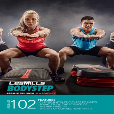 Les Mills BODY STEP 102 DVD, CD, Notes BODYSTEP