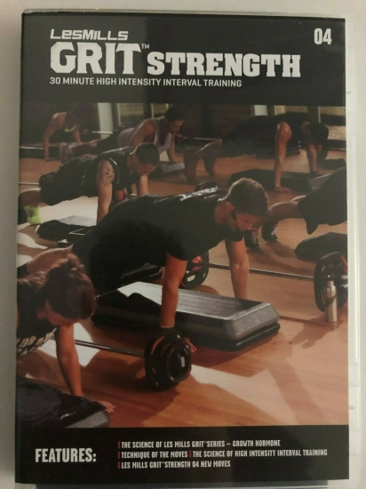 Les Mills GRIT STRENGTH 04 Master Class+Music CD+Notes - Click Image to Close