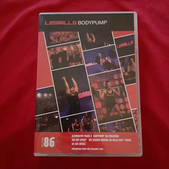 Les Mills BODY PUMP 86 DVD, CD, Notes BODYPUMP 86 - Click Image to Close