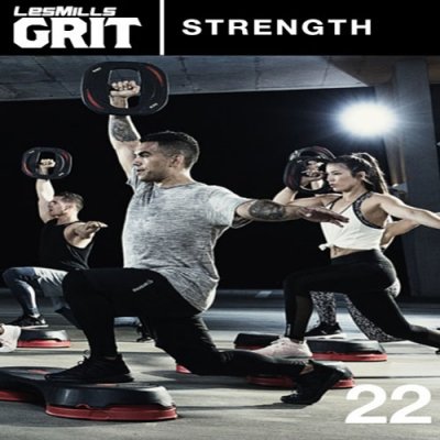 Les Mills GRIT STRENGTH 22 Master Class+Music CD+Notes