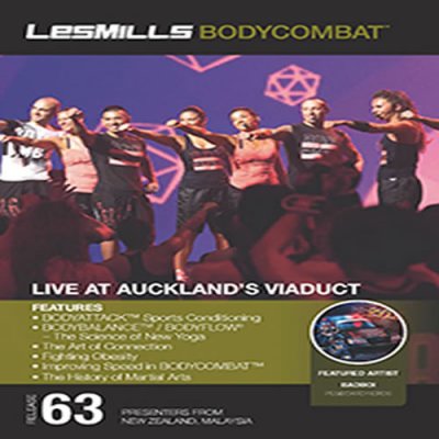 Les Mills BODYCOMBAT 63 DVD, CD, Notes BODYCOMBAT 63