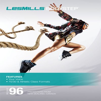 Les Mills BODY STEP 96 DVD, CD, Notes BODYSTEP