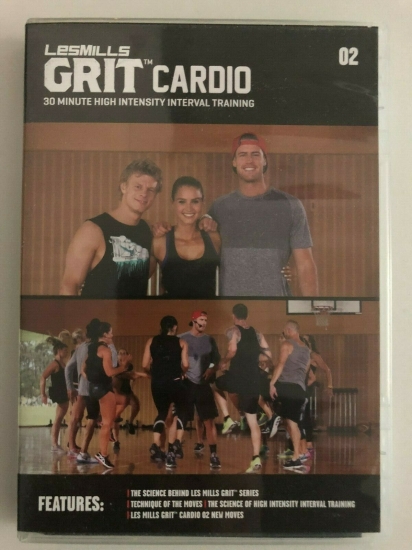 Les Mills GRIT CARDIO 02 Master Class+Music CD+Notes - Click Image to Close