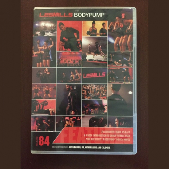 Les Mills BODY PUMP 84 DVD, CD, Notes BODYPUMP 84 - Click Image to Close