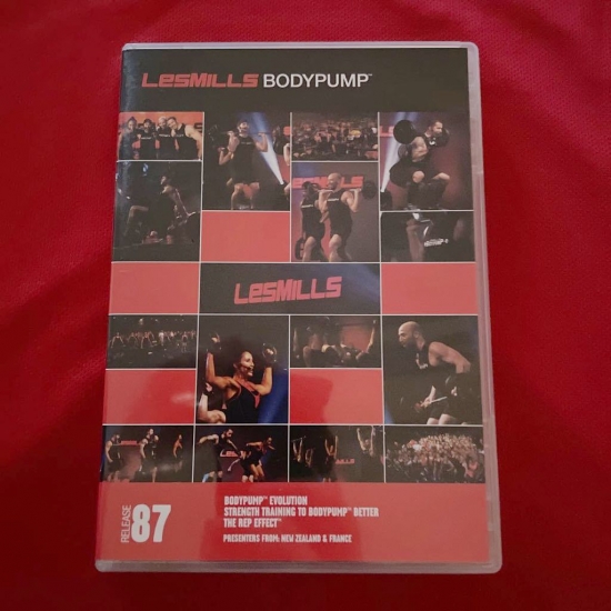 Les Mills BODY PUMP 87 DVD, CD, Notes BODYPUMP 87 - Click Image to Close