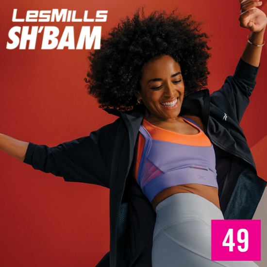 Hot Sale Lesmills SHBAM 49 complete set with notes,class+music - Click Image to Close