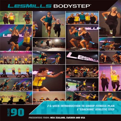 Les Mills BODY STEP 90 DVD, CD, Notes BODYSTEP