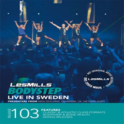 Les Mills BODY STEP 103 DVD, CD, Notes BODYSTEP