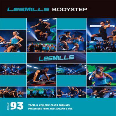 Les Mills BODY STEP 93 DVD, CD, Notes BODYSTEP