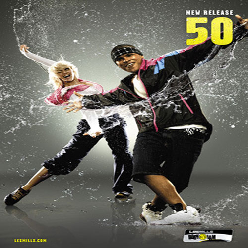 Les Mills BODYJAM 50 DVD, CD, Notes body jam 50 - Click Image to Close
