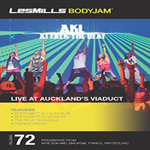Les Mills BODYJAM 72 DVD, CD, Notes body jam 72 - Click Image to Close