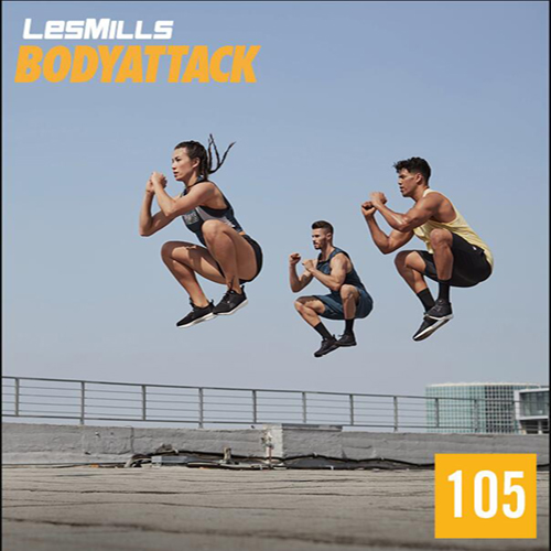 Les Mills BODYATTACK 105 Master Class Music CD+Notes