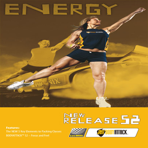 Les Mills BODYATTACK 52 Master Class Music CD+Notes