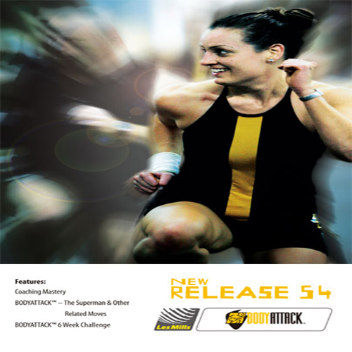 Les Mills BODYATTACK 54 Master Class Music CD+Notes