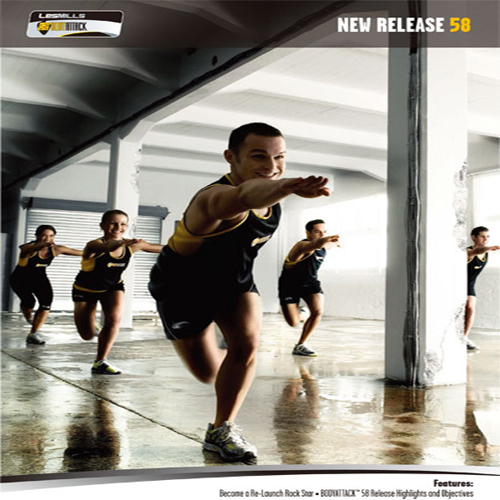 Les Mills BODYATTACK 58 Master Class Music CD+Notes