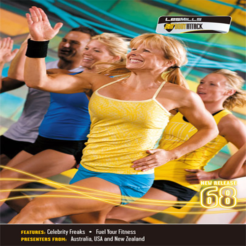 Les Mills BODYATTACK 68 Master Class Music CD+Notes