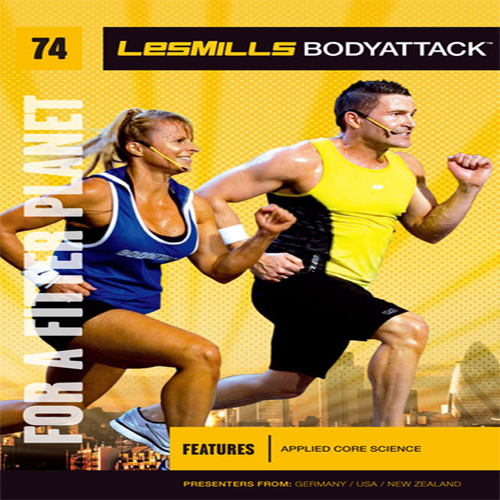 Les Mills BODYATTACK 74 Master Class Music CD+Notes