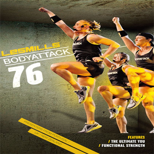 Les Mills BODYATTACK 76 Master Class Music CD+Notes