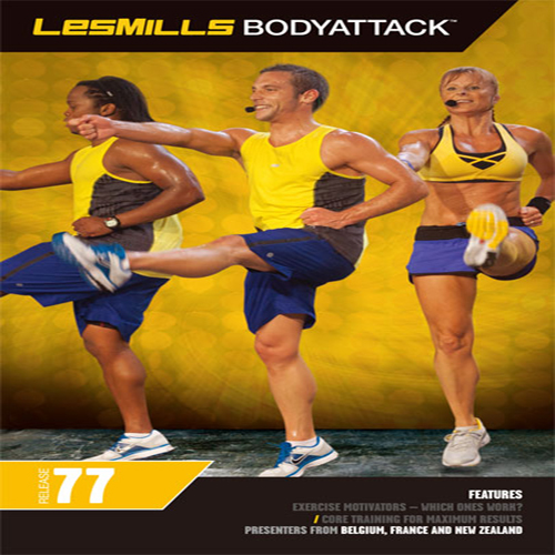 Les Mills BODYATTACK 77 Master Class Music CD+Notes