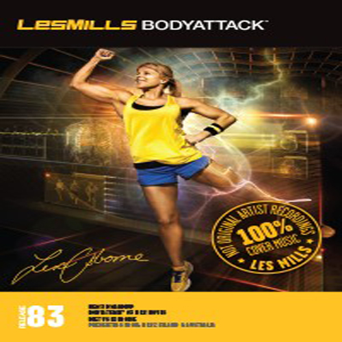 Les Mills BODYATTACK 83 Master Class Music CD+Notes