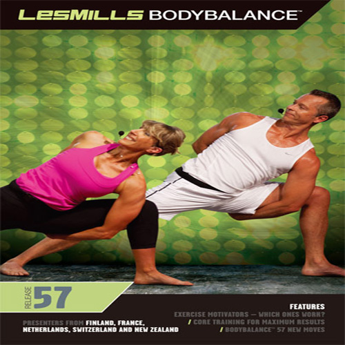 Les Mills BODY BALANCE 57 DVD, CD, Notes BODYBALANCE 57